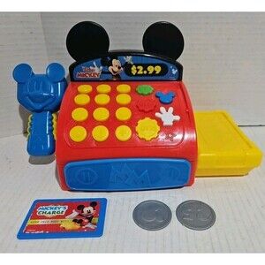 Disney Junior Mickey Mouse Clubhouse Cash Register Just Play, Tested Working